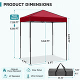 6x4 Instant Pop Up Canopy Tent - Eagle Peak®