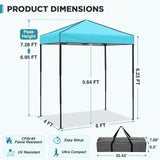 6x4 Instant Pop Up Canopy Tent - Eagle Peak®