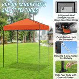 6x4 Instant Pop Up Canopy Tent - Eagle Peak Custom Canopy Tent