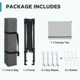 6x4 Instant Pop Up Canopy Tent - Eagle Peak®
