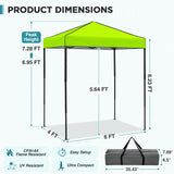 6x4 Instant Pop Up Canopy Tent - Eagle Peak®