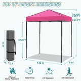 6x4 Instant Pop Up Canopy Tent - Eagle Peak