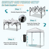 6x4 Instant Pop Up Canopy Tent - Eagle Peak Custom Canopy Tent