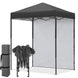 6x4 Instant Pop Up Canopy Tent with 1 Side Wall Panel - Eagle Peak®