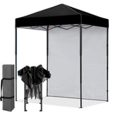 6x4 Instant Pop Up Canopy Tent with 1 Side Wall Panel - Eagle Peak®