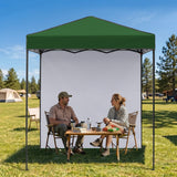 6x4 Instant Pop Up Canopy Tent with 1 Side Wall Panel - Eagle Peak®