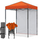 6x4 Instant Pop Up Canopy Tent with 1 Side Wall Panel - Eagle Peak®