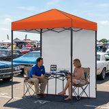 6x4 Instant Pop Up Canopy Tent with 1 Side Wall Panel - Eagle Peak®