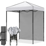 6x4 Instant Pop Up Canopy Tent with 1 Side Wall Panel - Eagle Peak
