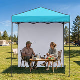 6x4 Instant Pop Up Canopy Tent with 1 Side Wall Panel - Eagle Peak®