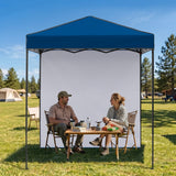 6x4 Instant Pop Up Canopy Tent with 1 Side Wall Panel - Eagle Peak®