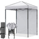 6x4 Instant Pop Up Canopy Tent with 1 Sidewall - Eagle Peak®