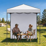 6x4 Instant Pop Up Canopy Tent with 1 Sidewall - Eagle Peak®