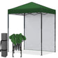 6x4 Instant Pop Up Canopy Tent with 1 Sidewall - Eagle Peak®