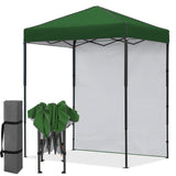 6x4 Instant Pop Up Canopy Tent with 1 Sidewall - Eagle Peak®
