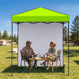 6x4 Instant Pop Up Canopy Tent with 1 Sidewall - Eagle Peak®