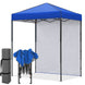 6x4 Instant Pop Up Canopy Tent with 1 Sidewall - Eagle Peak®
