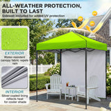 6x4 Instant Pop Up Canopy Tent with 1 Sidewall - Eagle Peak®