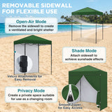 6x4 Instant Pop Up Canopy Tent with 4 Side Wall Panels - Eagle Peak®