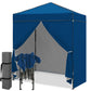 6x4 Instant Pop Up Canopy Tent with 4 Side Wall Panels - Eagle Peak