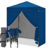6x4 Instant Pop Up Canopy Tent with 4 Side Wall Panels - Eagle Peak