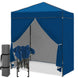 6x4 Instant Pop Up Canopy Tent with 4 Side Wall Panels - Eagle Peak