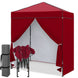 6x4 Instant Pop Up Canopy Tent with 4 Side Wall Panels - Eagle Peak®