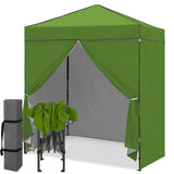 6x4 Instant Pop Up Canopy Tent with 4 Side Wall Panels - Eagle Peak