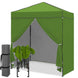 6x4 Instant Pop Up Canopy Tent with 4 Side Wall Panels - Eagle Peak