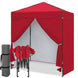 6x4 Instant Pop Up Canopy Tent with 4 Side Wall Panels - Eagle Peak®