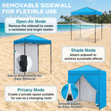 6x4 Instant Pop Up Canopy Tent with 4 Side Wall Panels - Eagle Peak®