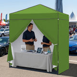 6x4 Instant Pop Up Canopy Tent with 4 Side Wall Panels - Eagle Peak®