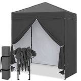 6x4 Instant Pop Up Canopy Tent with 4 Side Wall Panels - Eagle Peak®