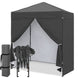 6x4 Instant Pop Up Canopy Tent with 4 Side Wall Panels - Eagle Peak®