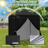 6x4 Instant Pop Up Canopy Tent with 4 Side Wall Panels - Eagle Peak Custom Canopy Tent