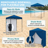 6x4 Instant Pop Up Canopy Tent with 4 Side Wall Panels - Eagle Peak®