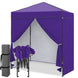 6x4 Instant Pop Up Canopy Tent with 4 Side Wall Panels - Eagle Peak®