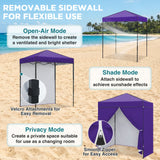 6x4 Instant Pop Up Canopy Tent with 4 Side Wall Panels - Eagle Peak®