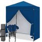 6x4 Instant Pop Up Canopy Tent with 4 Side Wall Panels - Eagle Peak®
