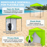 6x4 Instant Pop Up Canopy Tent with 4 Side Wall Panels - Eagle Peak®
