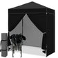 6x4 Instant Pop Up Canopy Tent with 4 Side Wall Panels - Eagle Peak