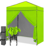 6x4 Instant Pop Up Canopy Tent with 4 Side Wall Panels - Eagle Peak