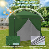 6x4 Instant Pop Up Canopy Tent with 4 Side Wall Panels - Eagle Peak Custom Canopy Tent