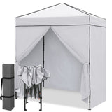 6x4 Instant Pop Up Canopy Tent with 4 Side Wall Panels - Eagle Peak®