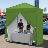 6x4 Instant Pop Up Canopy Tent with 4 Side Wall Panels - Eagle Peak®