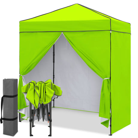 6x4 Instant Pop Up Canopy Tent with 4 Sidewalls - Eagle Peak®