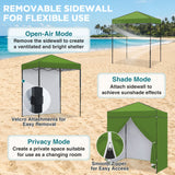 6x4 Instant Pop Up Canopy Tent with 4 Sidewalls - Eagle Peak®