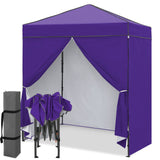 6x4 Instant Pop Up Canopy Tent with 4 Sidewalls - Eagle Peak®