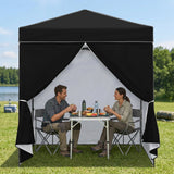 6x4 Instant Pop Up Canopy Tent with 4 Sidewalls - Eagle Peak®