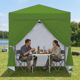 6x4 Instant Pop Up Canopy Tent with 4 Sidewalls - Eagle Peak®